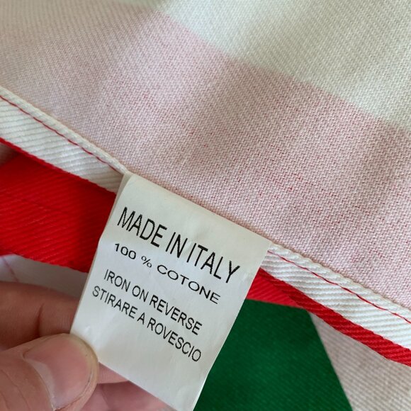 Vintage In Florence Apron Italian Pasta Kitchen Gift Italy Flag Cooking Chef - Picture 4 of 8